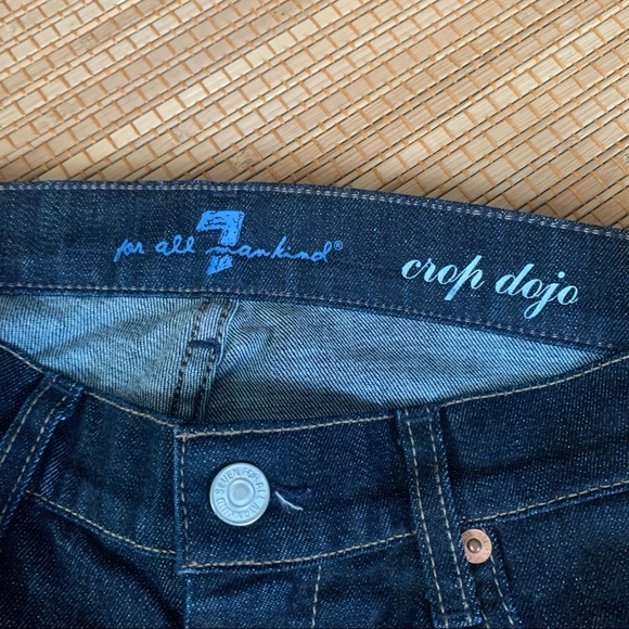 7 FAMK 7 For All Mankind Crop Dojo size 28 - Picture 11 of 11